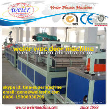 wpc hollow door extrusion machine